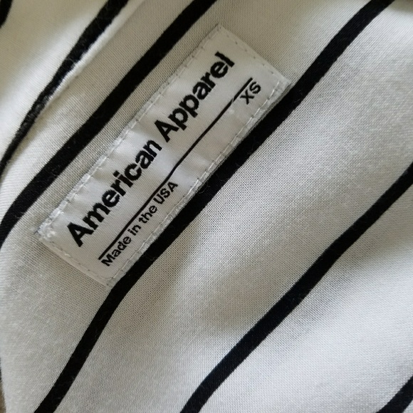 *SOLD* American apparel viscose button down - Picture 6 of 7